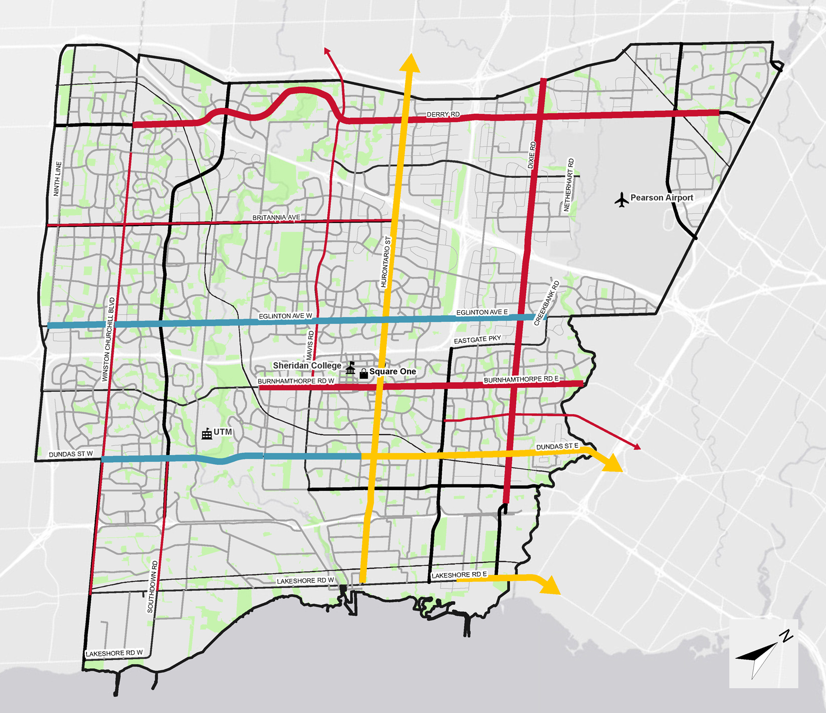 Transit Network Map